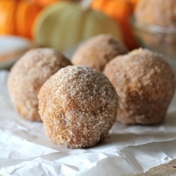 Pumpkin Donut Holes