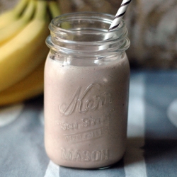 Chocolate, PB, Banana Protein Shake