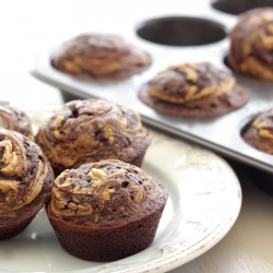 Chocolate Peanut Butter Cupcakes