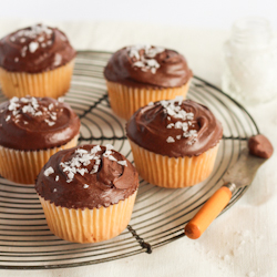 Chocolate, Olive Oil & Sea Salt Cakes