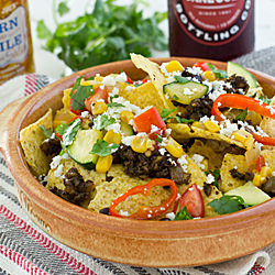 Loaded Veggie Nachos