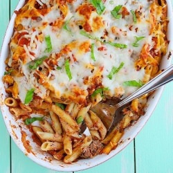 Baked Penne with Italian Sausage