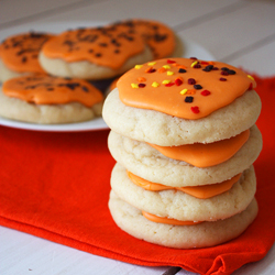 Soft Frosted Sugar Cookies