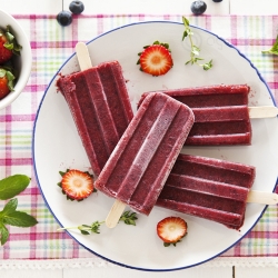 Wild Berry Popsicles