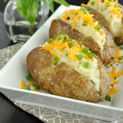 Twice-Baked Cauliflower Potatoes