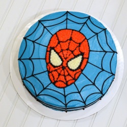 Spiderman Birthday Cake