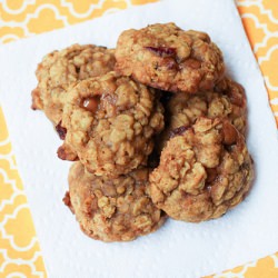 Pumpkin Oatmeal Cranberry Cookies