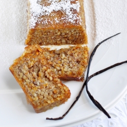 Vanilla Pumpkin Almond Bread