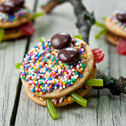 Girly Spider Cookies