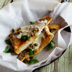 Pan-Fried Fish & Lemon Cream Sauce