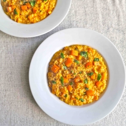 Roasted Squash Risotto