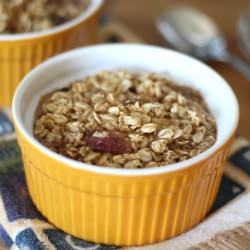 Chewy Raisin Oatmeal Cups