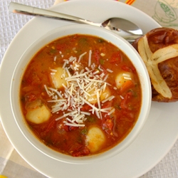 Roasted Tomato Basil Soup