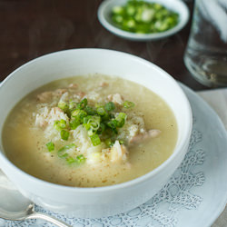 Arroz Caldo (Filipino Chicken Soup)