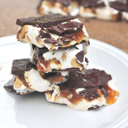 Homemade Snickers Bars