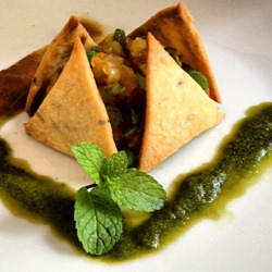 Deconstructed Samosa