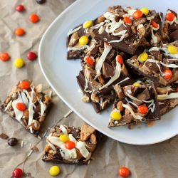 Halloween Candy Bark