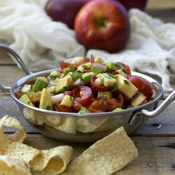 Apple and Avocado Salsa