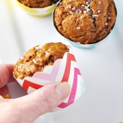 Pumpkin Sweet Potato Muffins