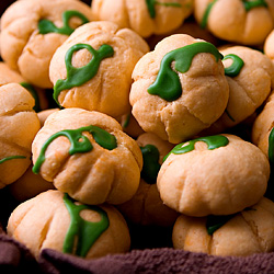 Pumpkin Shaped Cookies