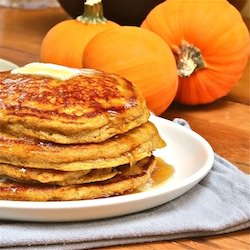 Pumpkin Ricotta Pancakes