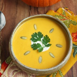 Creamy Pumpkin Chipotle Soup