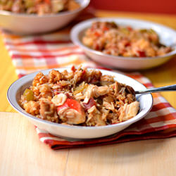 Chicken & Sausage “Dirty Rice”