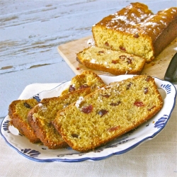 Vegan Orange Cranberry Bread