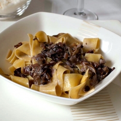 Pappardelle with Radicchio