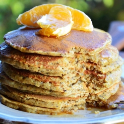 Orange-Poppy Seed Pancakes