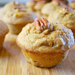 Banana-Honey-Date Muffins