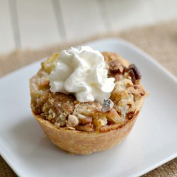 Mini Apple Sour Cream Pie