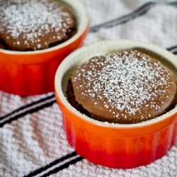 Individual Chocolate Soufflés