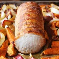 Pork Roast with Sweet Potatoes