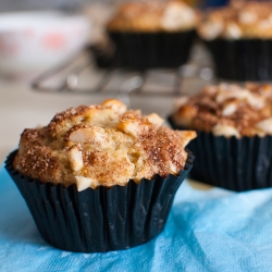 Banana, Macadamia & Coconut Muffins