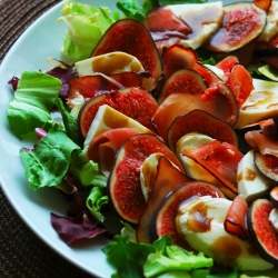 Fig and Ham Salad with Balsamic