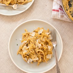 Pumpkin Fettuccine Alfredo