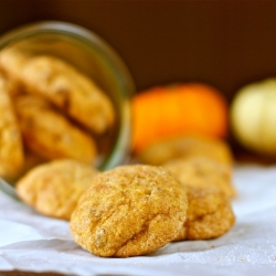 Pumpkin Snickerdoodle Cookies