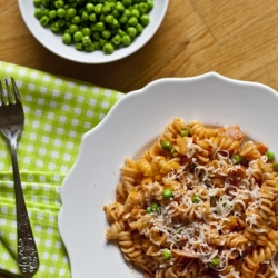 Ham and Pea Pasta