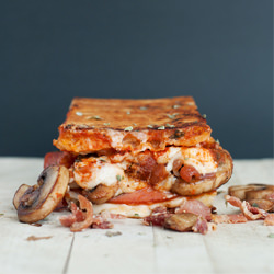 The Canadian Pizza Grilled Cheese