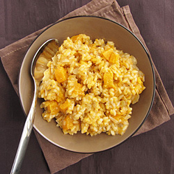 Pumpkin Ale Risotto