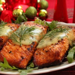 Salmon in Dill Sauce