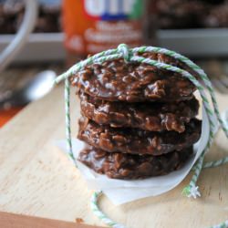 No Bake Espresso Cookies