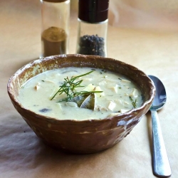 Vegan Creamy Mushroom Soup