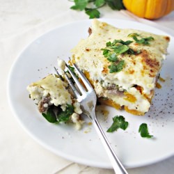 Pumpkin & Sweet Potato Moussaka