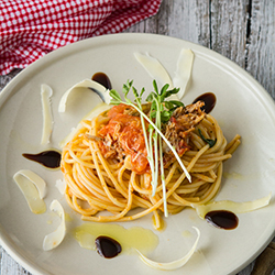 Chicken, Tomato & Sprouts Pasta