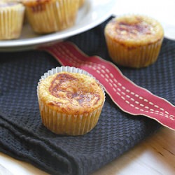 Sriracha Swirled Corn Muffins