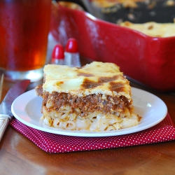 Greek Lasagna