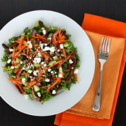 Curry Kale Quinoa Salad