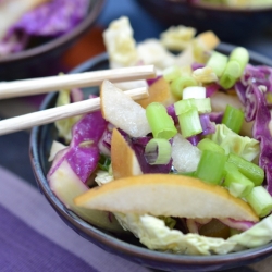 Korean Pear Coleslaw